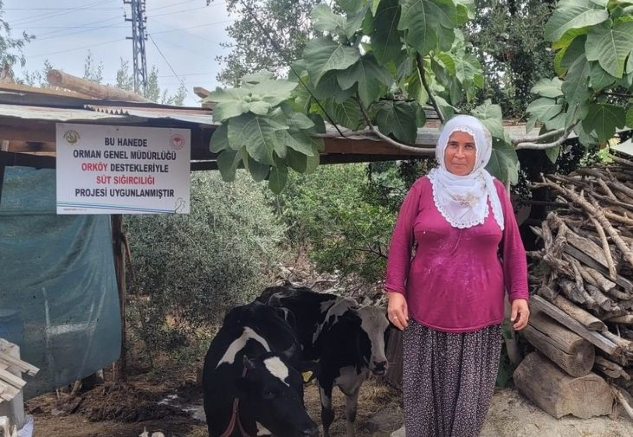 Mersin'de ORKÖY kredi destekleri köylünün yüzünü güldürdü