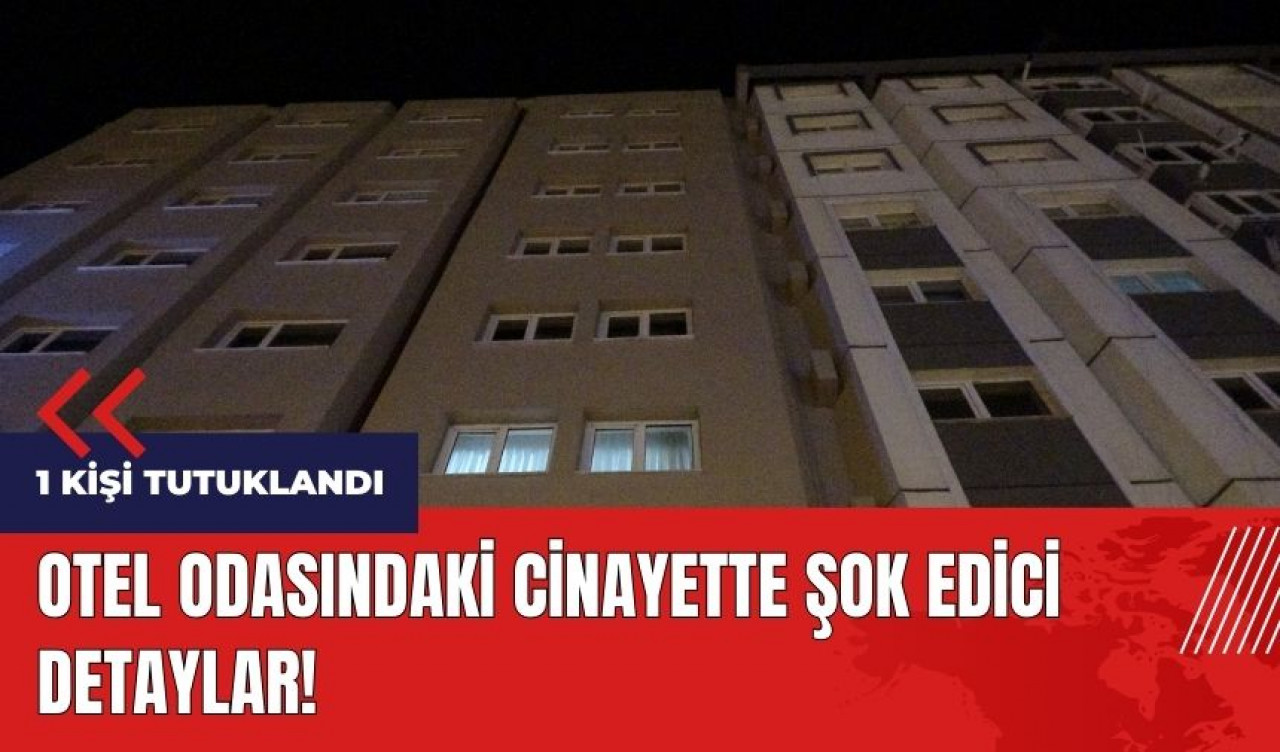 Otel odasındaki cinayette şok edici detaylar!