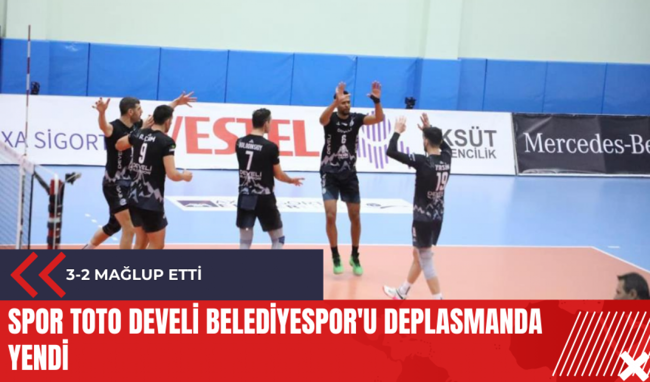 Spor Toto Develi Belediyespor'u deplasmanda yendi