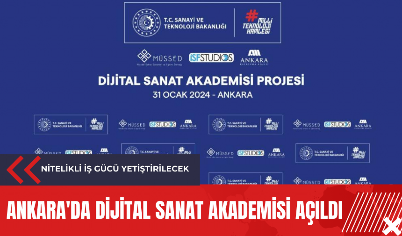 Ankara'da Dijital Sanat Akademisi açıldı