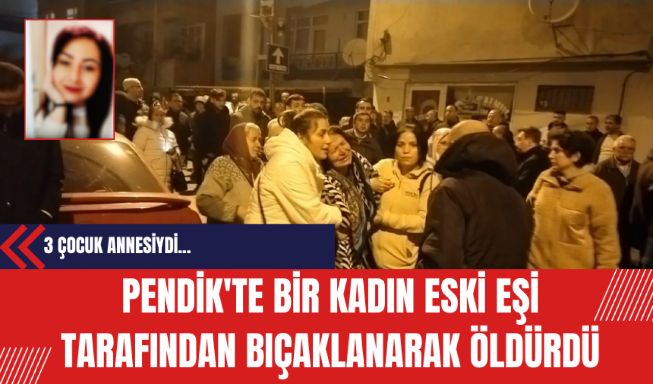 Pendik'te Bir Kadın Eski Eşi Tarafından Bıçaklanarak Öldürdü