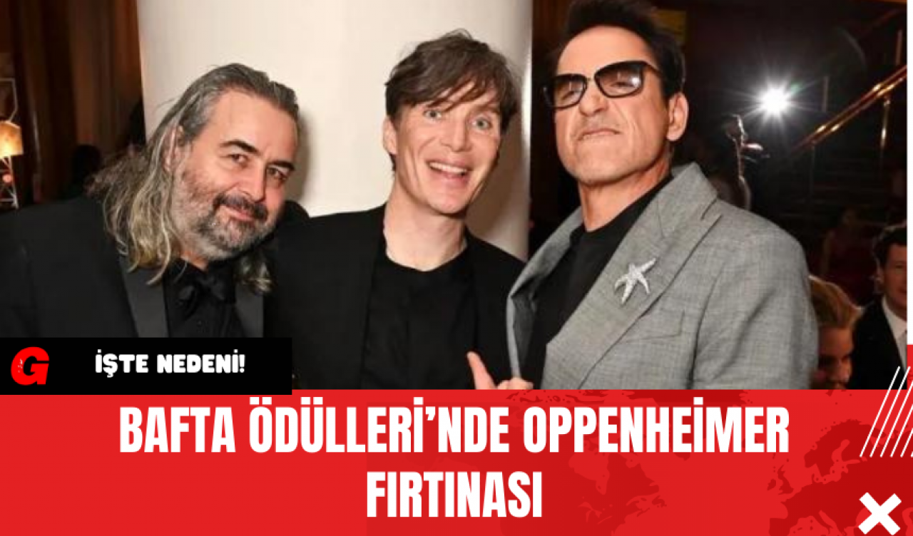 BAFTA Ödülleri’nde Oppenheimer Fırtınası