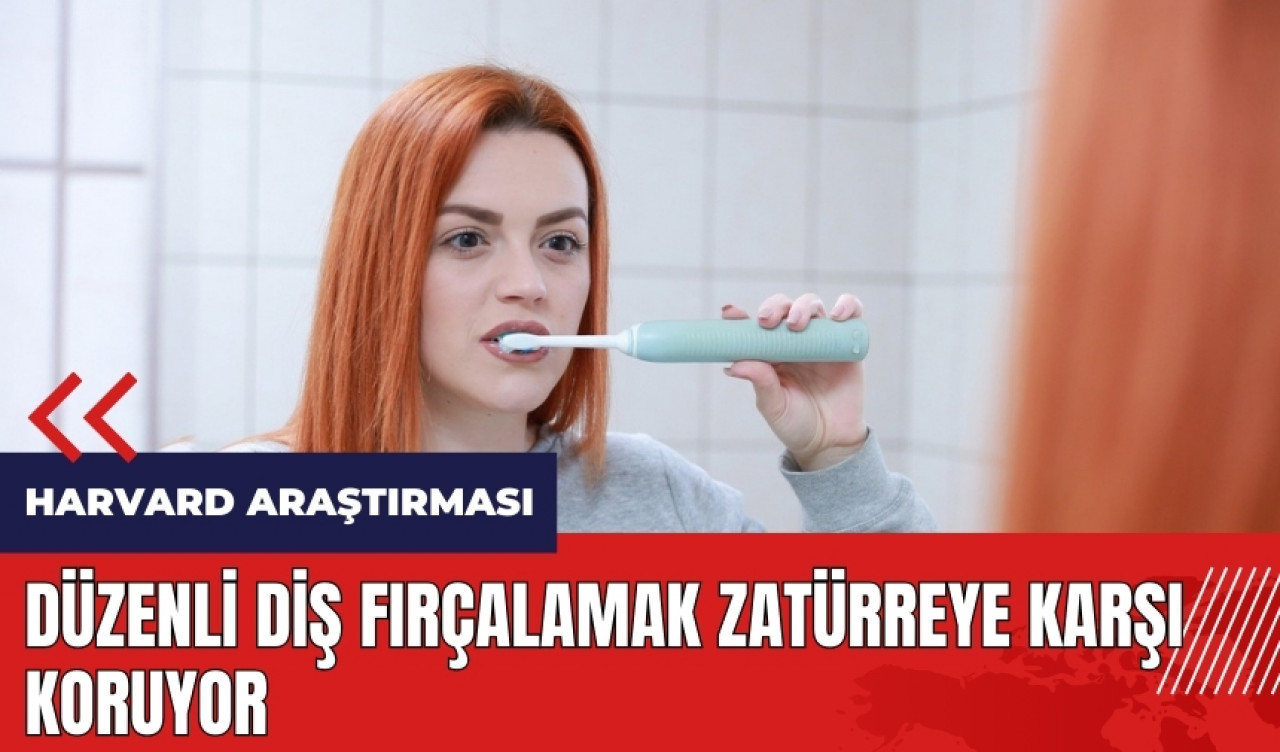 Düzenli diş fırçalamak zatürreye karşı koruyor