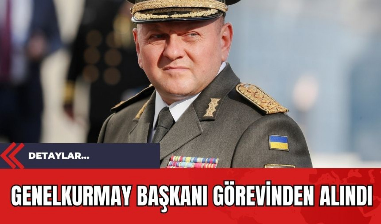 Genelkurmay Başkanı Görevinden Alındı