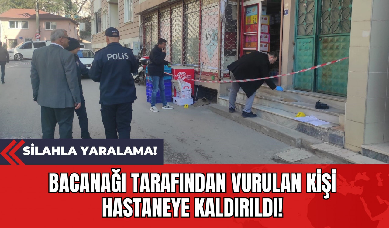 Silahla Yaralama! Bacanağı Tarafından Vurulan Kişi Hastaneye Kaldırıldı