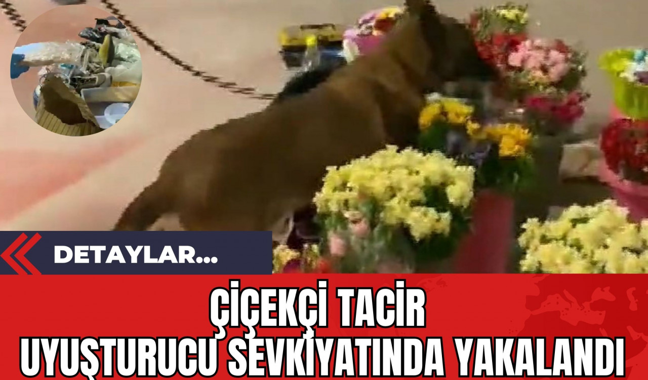 Çiçekçi Tacir Uy*şturucu Sevkiyatında Yakalandı