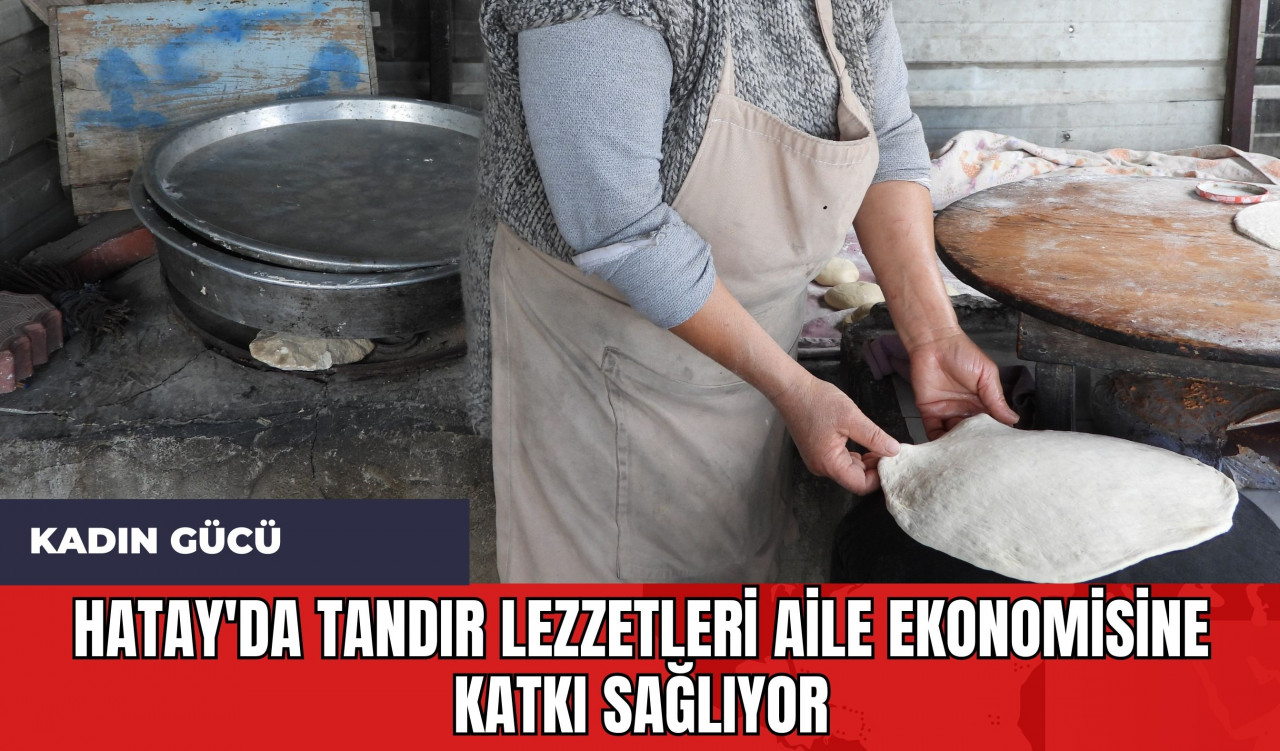 Kadın Gücü: Hatay'da Tandır Lezzetleri Aile Ekonomisine Katkı Sağlıyor