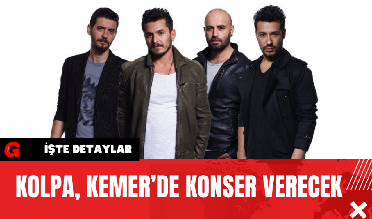 Kolpa Kemer’de Konser Verecek