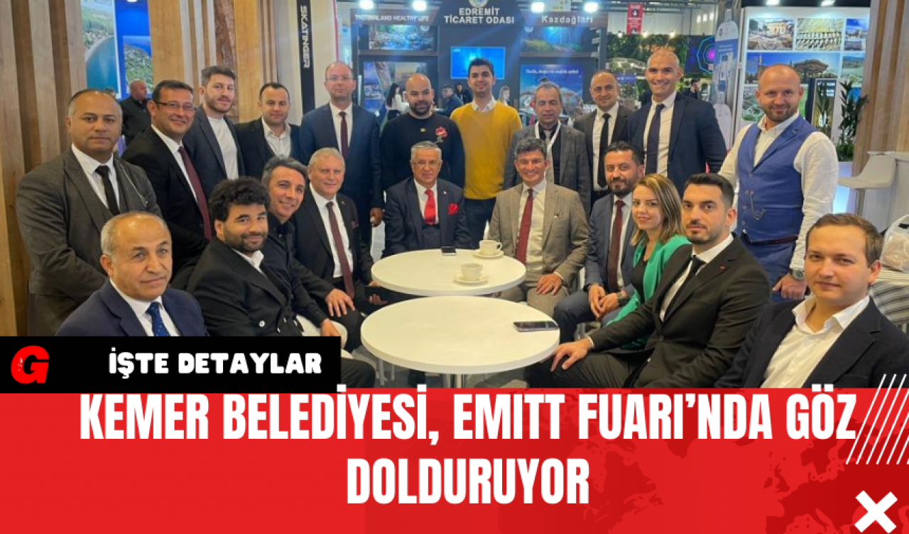 Kemer Belediyesi, EMITT Fuarı’nda Göz Dolduruyor