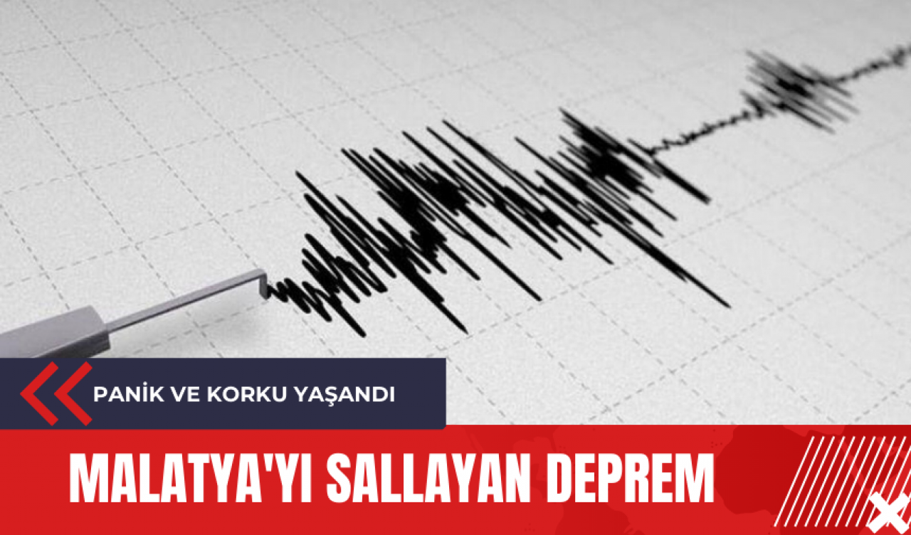 Malatya'da Deprem! AFAD Açıkladı