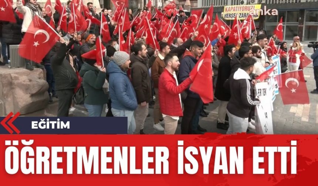 Atama bekleyen öğretmenler isyan etti!