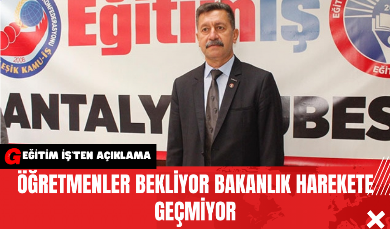 Öğretmenler Bekliyor Bakanlık Harekete Geçmiyor