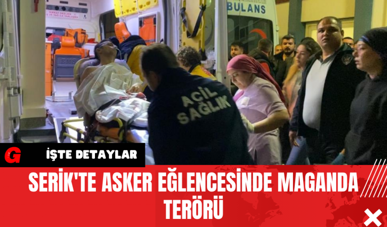 Serik'te Asker Eğlencesinde Maganda Ter*rü