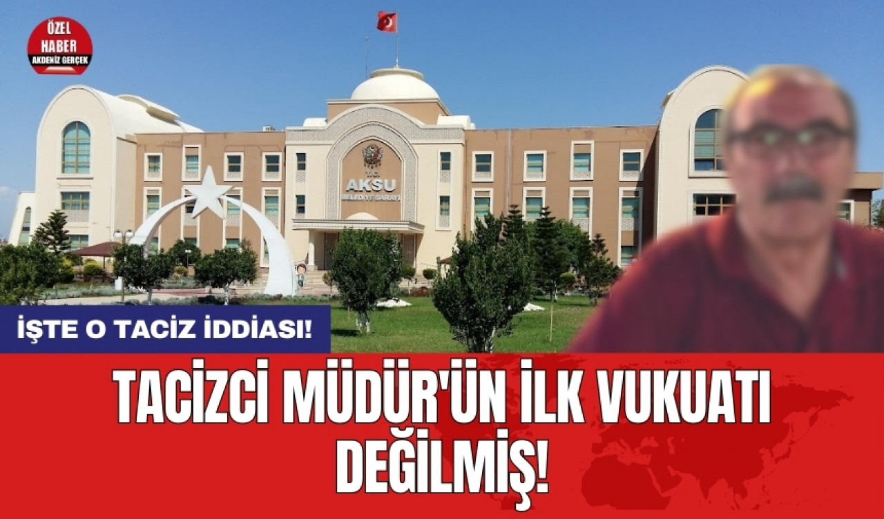 Tac*zci Müdür'ün ilk vukuatı değilmiş!