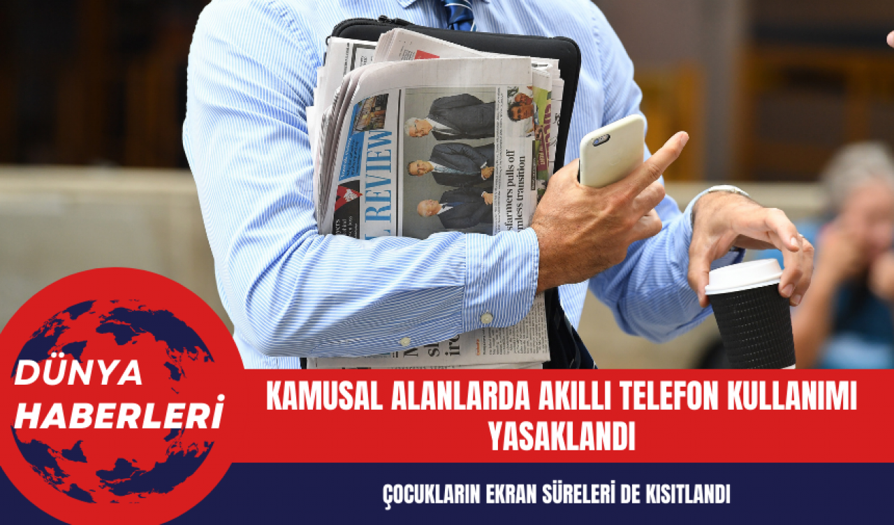 Fransa Kasabasında Kamusal Alanlarda Akıllı Telefon Kullanımı Yasaklandı