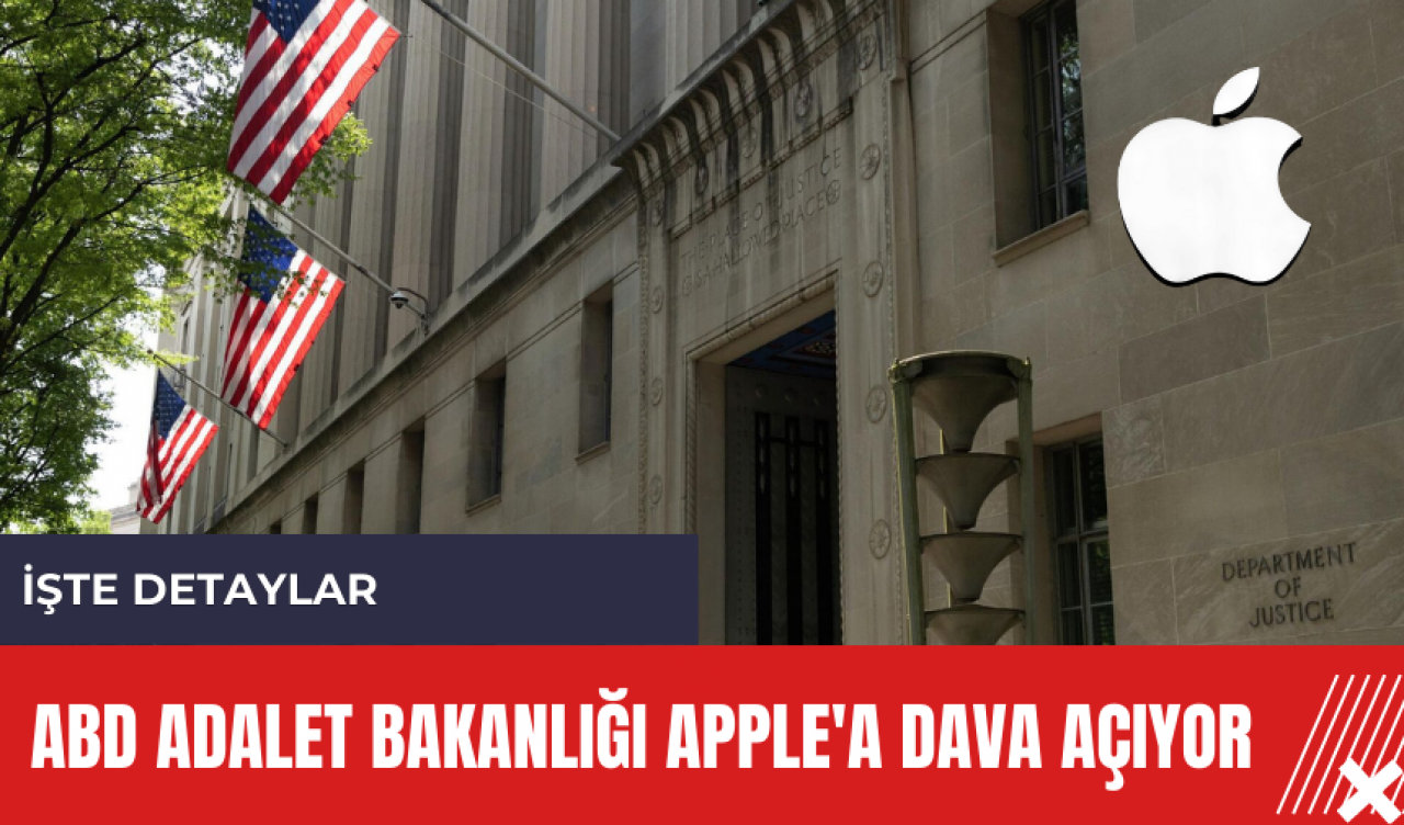 ABD Adalet Bakanlığı Apple'a dava açıyor