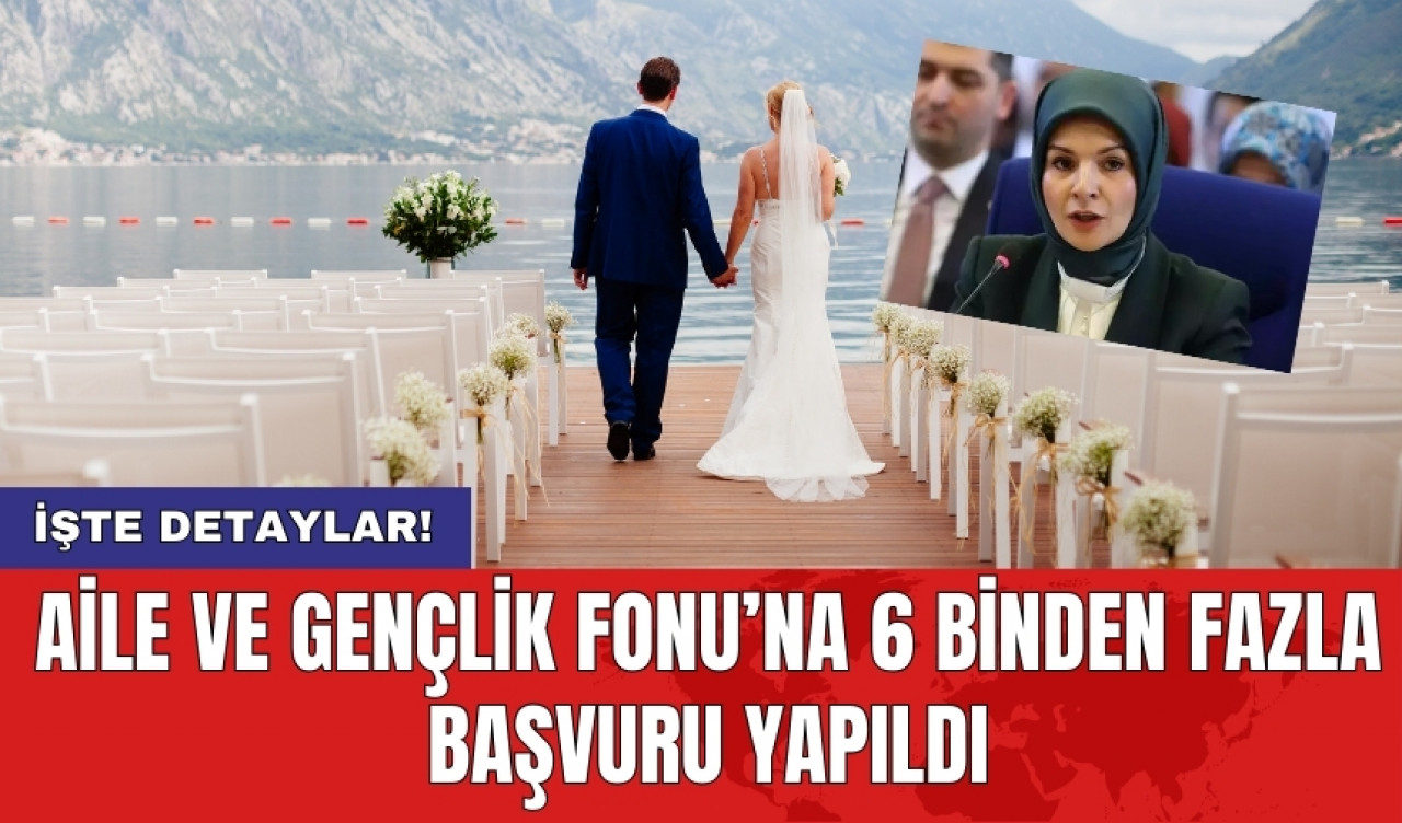 Aile ve Gençlik Fonu’na 6 binden fazla başvuru yapıldı