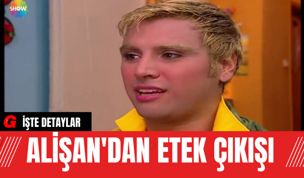 Alişan'dan Etek Çıkışı