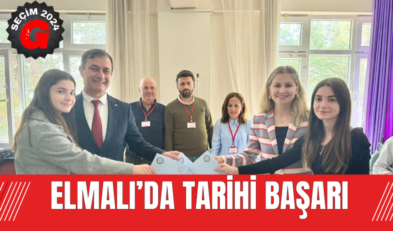 Elmalı’da tarihi başarı