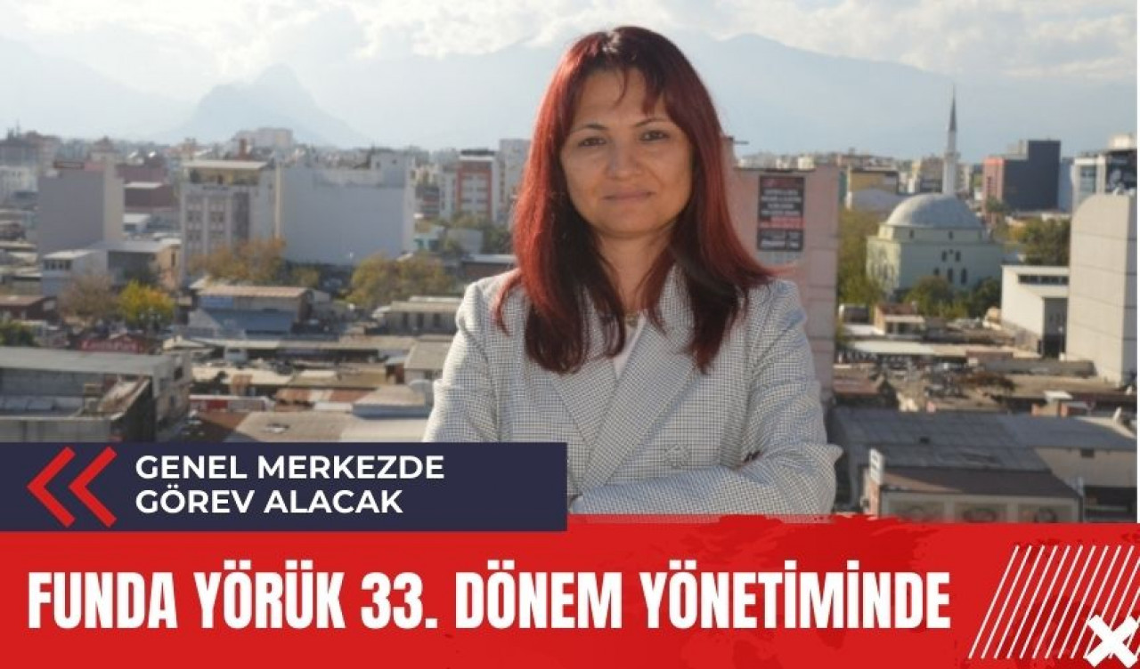 Funda Yörük 33. Dönem ŞPO Genel Merkezi Yönetiminde