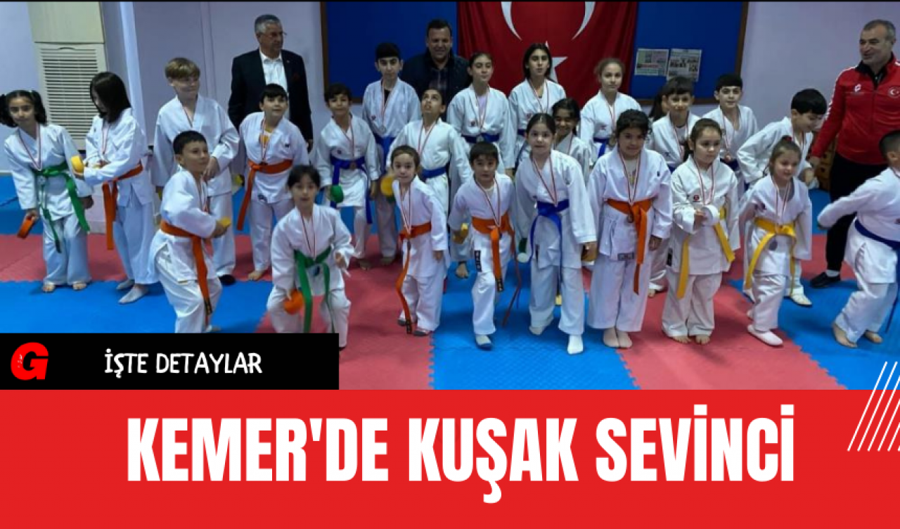 Kemer'de Kuşak Sevinci