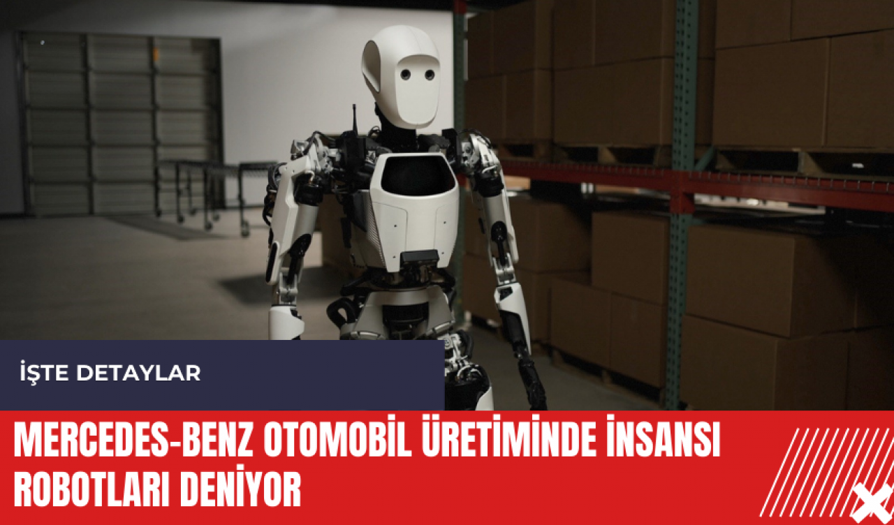 Mercedes-Benz otomobil üretiminde insansı robotları deniyor