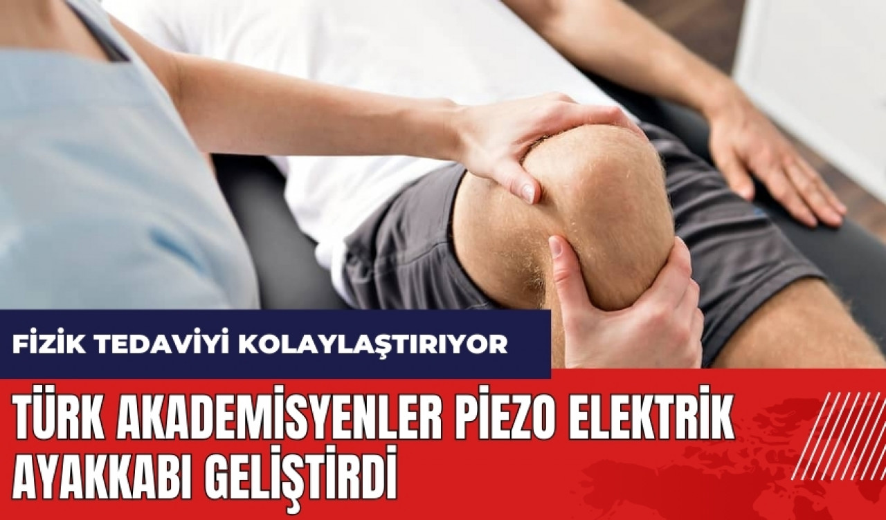 Türk akademisyenler Piezo Elektrik ayakkabı geliştirdi