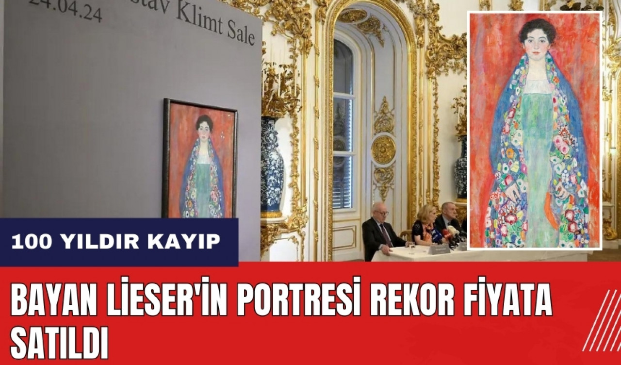 100 yıldır kayıp olan Bayan Lieser'in Portresi rekor fiyata satıldı