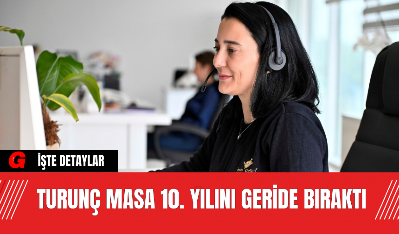 Turunç Masa 10. yılını geride bıraktı