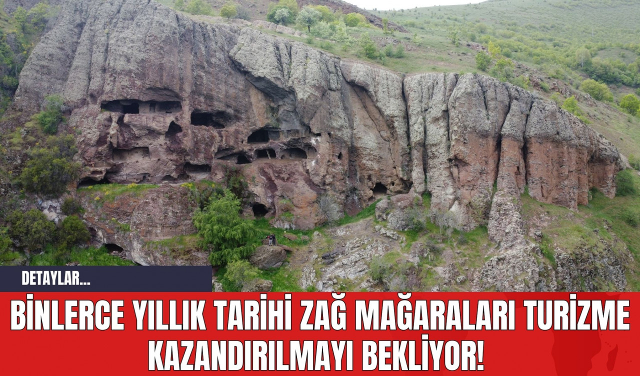 Binlerce Yıllık Tarihi Zağ Mağaraları Turizme Kazandırılmayı Bekliyor!