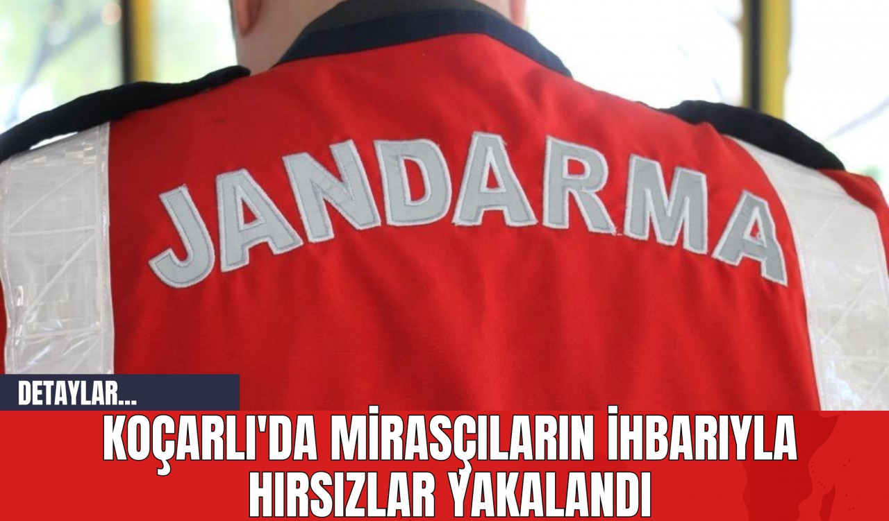 Koçarlı'da Mirasçıların İhbarıyla Hırsızlar Yakalandı