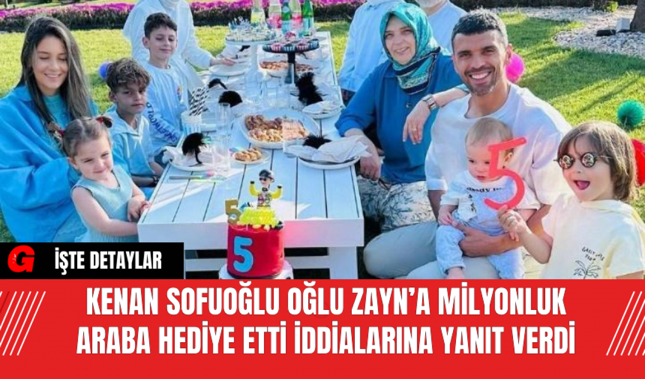 Kenan Sofuoğlu Oğlu Zayn’a Milyonluk Araba Hediye Etti İddialarına Yanıt Verdi