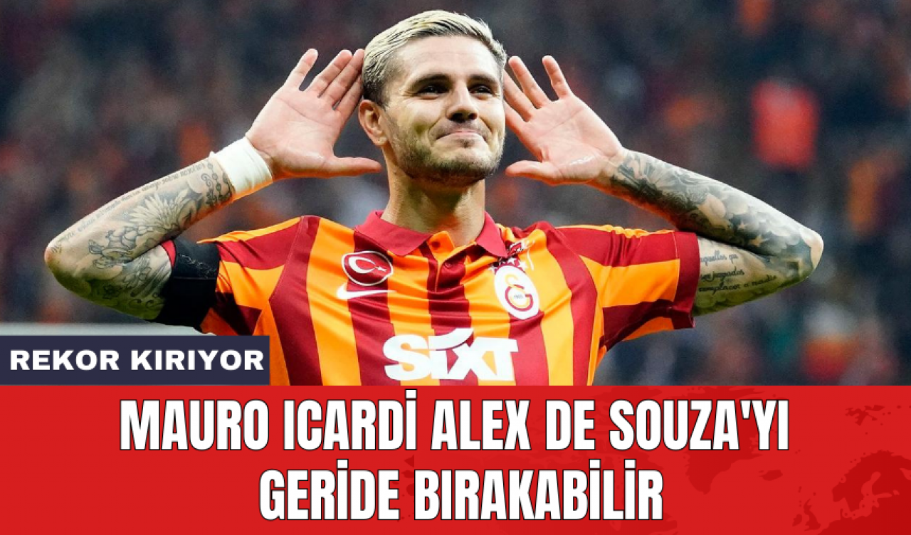 Mauro Icardi Alex De Souza'yı geride bırakabilir