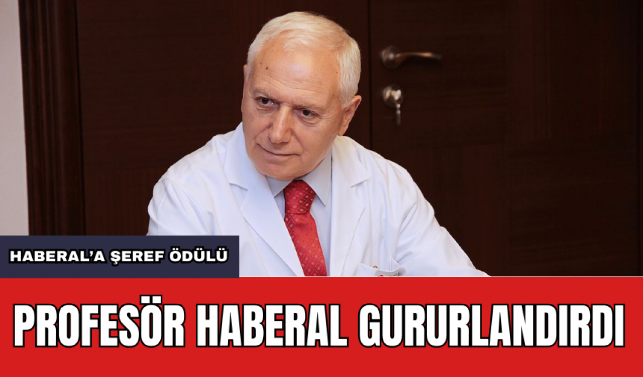 Mehmet Haberal Büyük Gurur Yaşattı! Atina Akademisi'nden Yüksek Şeref Ödülü Haberal'a