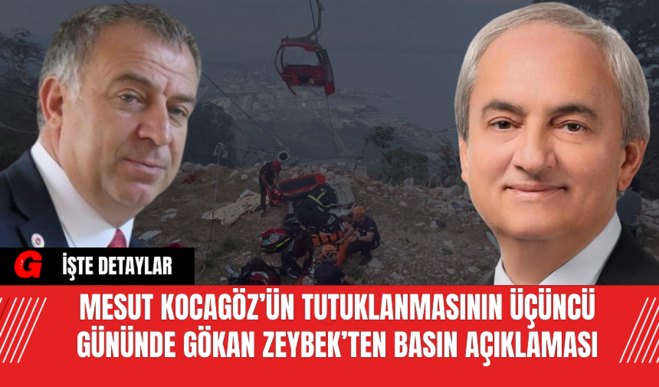 Mesut Kocagöz’ün Tutuklanmasının Üçüncü Gününde Gökan Zeybek’ten Basın Açıklaması