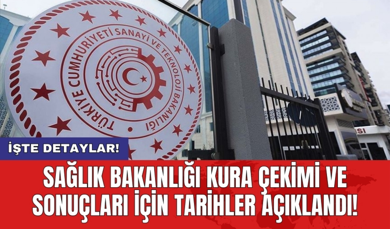 Sağlık Bakanlığı Kura Çekimi ve Sonuçları için Tarihler Açıklandı!