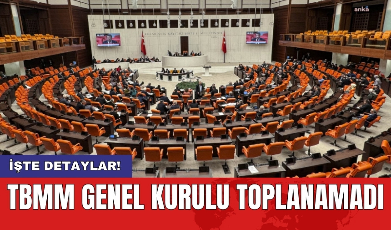 TBMM Genel Kurulu Toplanamadı