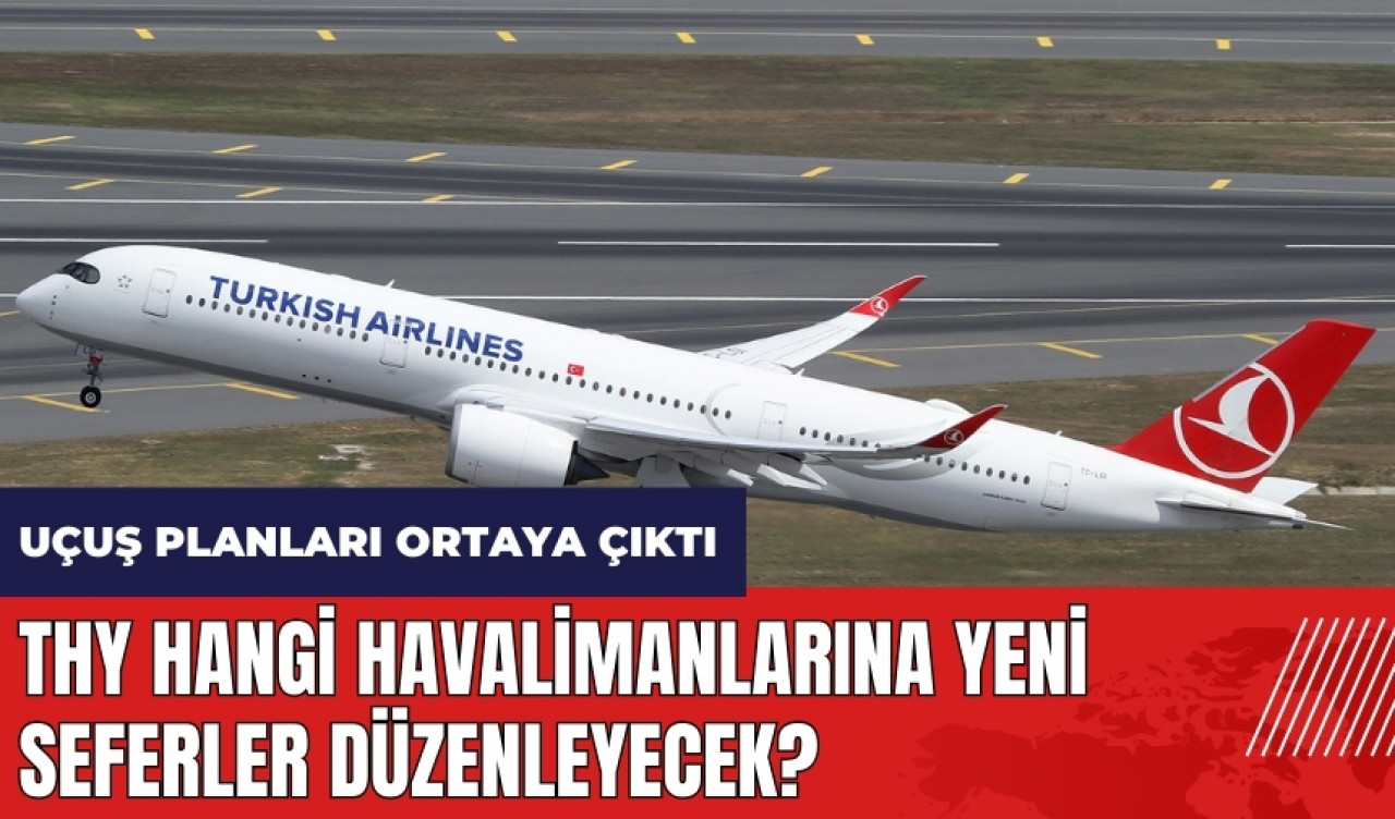 THY hangi havalimanlarına yeni seferler düzenleyecek?