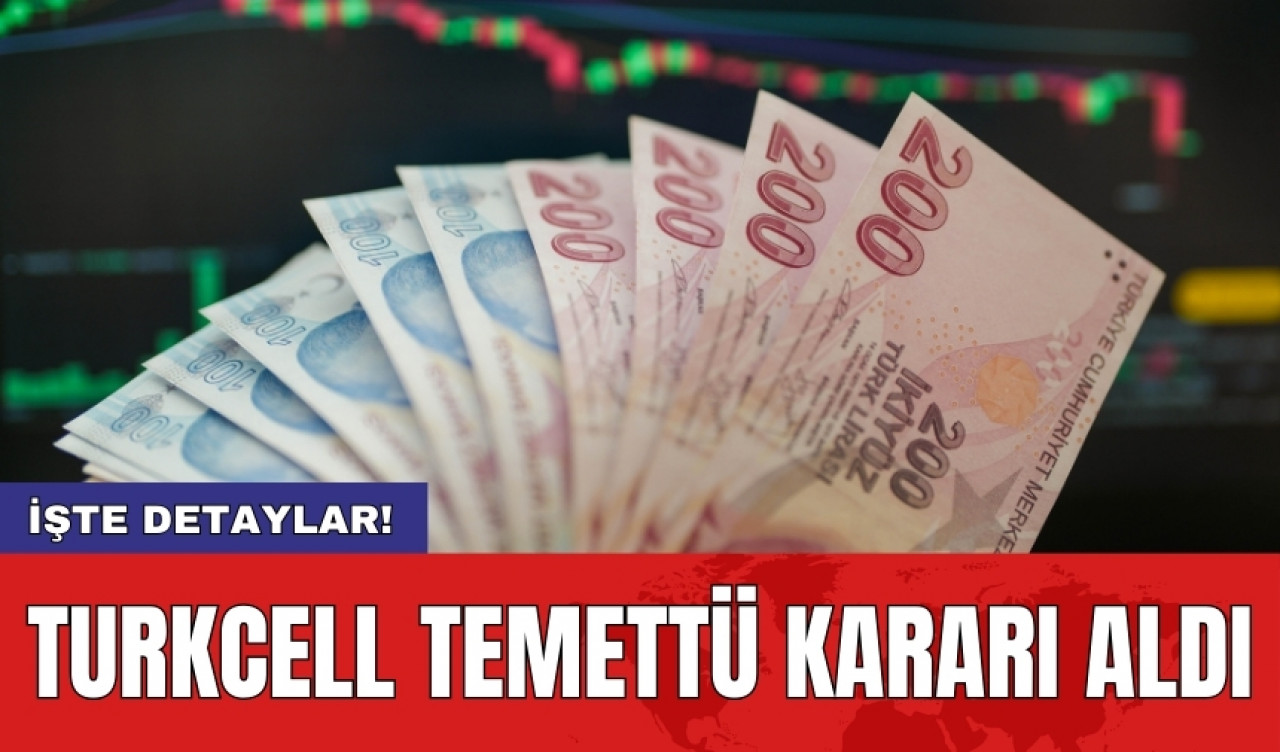 Turkcell temettü kararı aldı