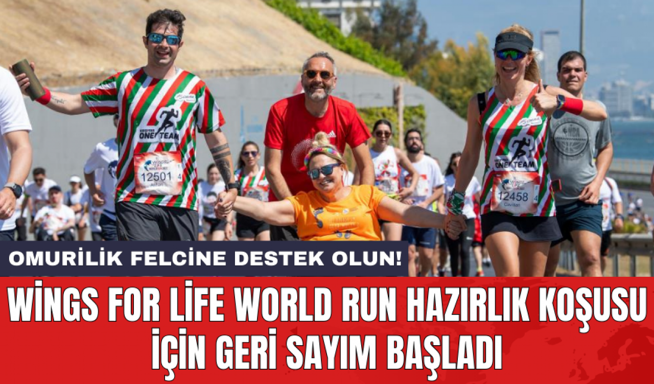 Wings for Life World Run hazırlık koşusu için geri sayım başladı