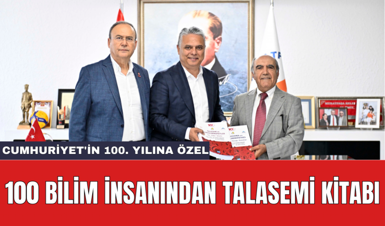 100 bilim insanından talasemi kitabı