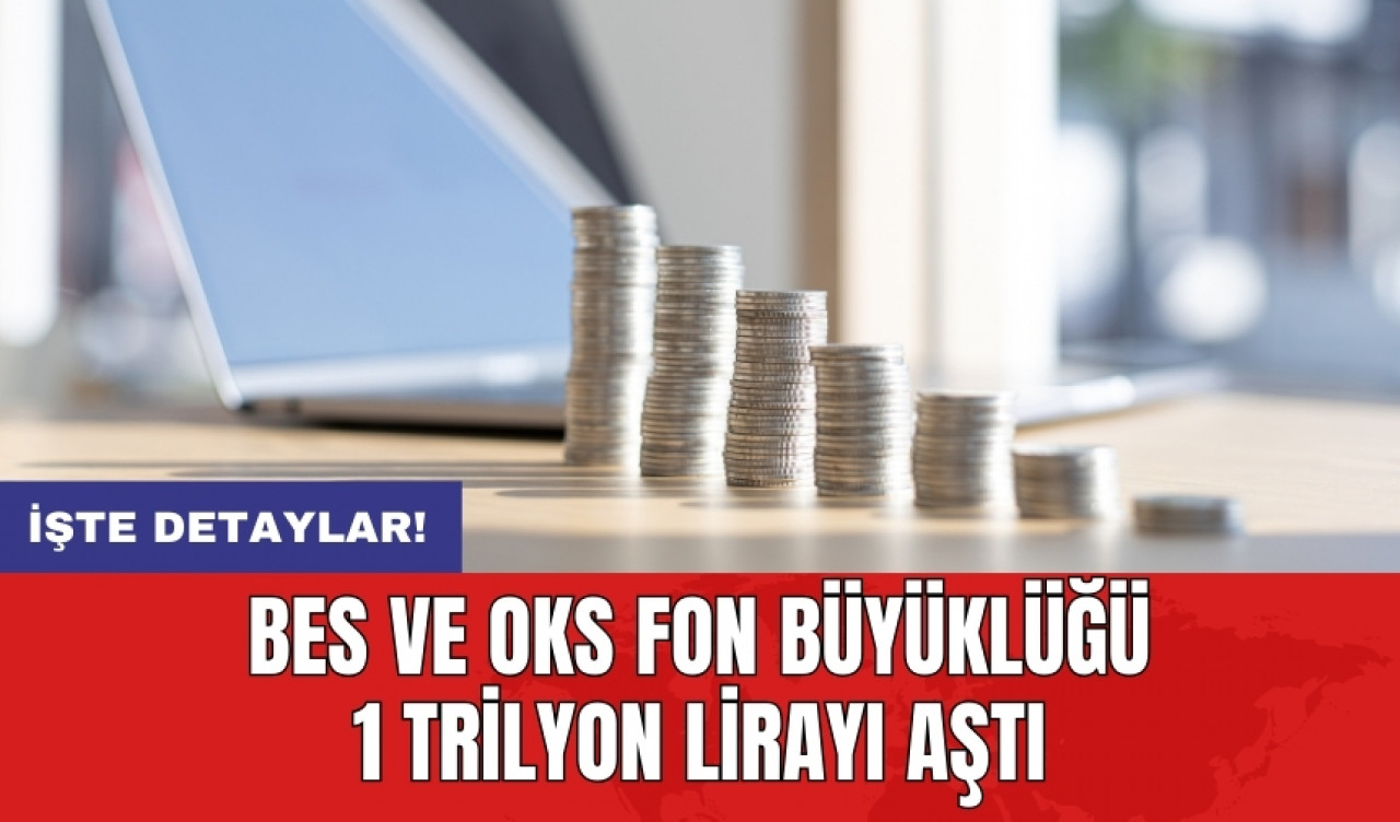 BES ve OKS fon büyüklüğü 1 trilyon lirayı aştı