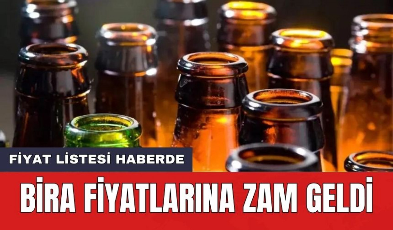 Efes Grubuna Zam Geldi! TBYD Başkanı Açıkladı