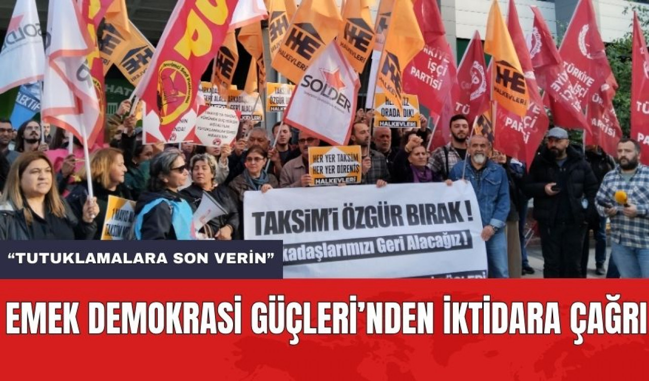 Emek Demokrasi Güçleri'nden İktidara Çağrı! İredemizi Kara Propagandanız Bitiremez