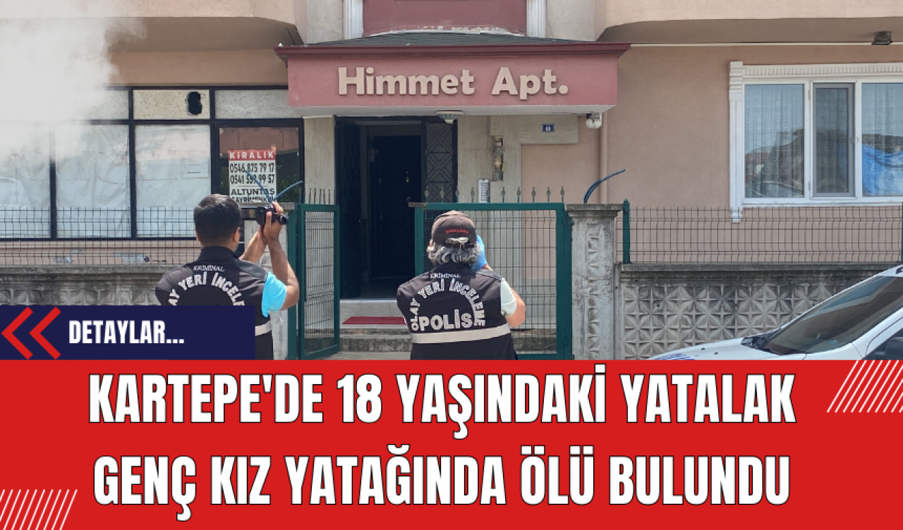 Kartepe'de 18 Yaşındaki Yatalak Genç Kız Yatağında Ölü Bulundu