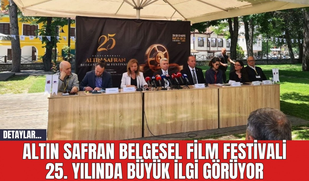 Altın Safran Belgesel Film Festivali 25. Yılında Büyük İlgi Görüyor