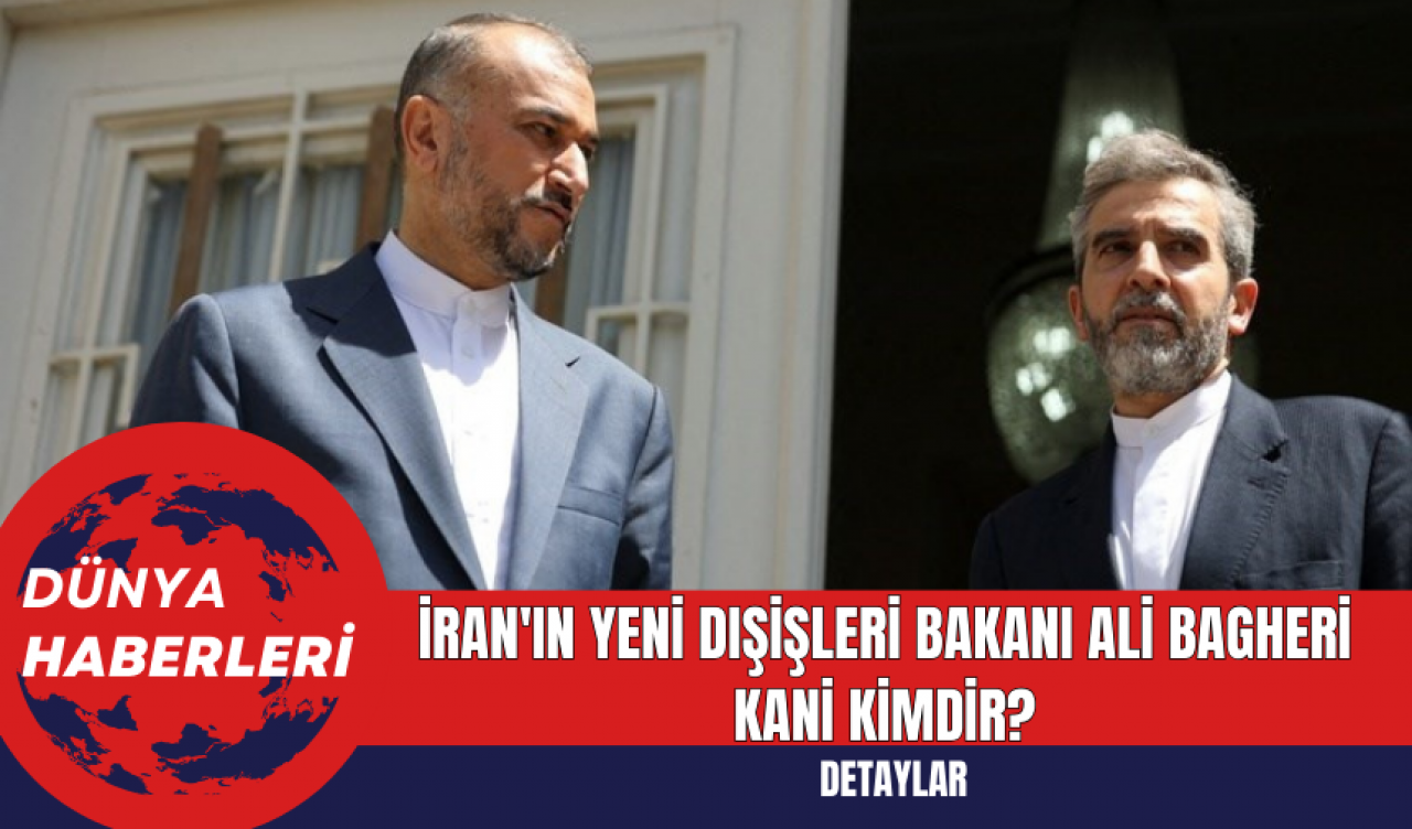 İran'ın Yeni Dışişleri Bakanı Ali Bagheri Kani Kimdir?