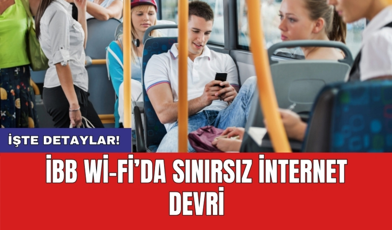 İBB Wi-Fi’da sınırsız internet devri