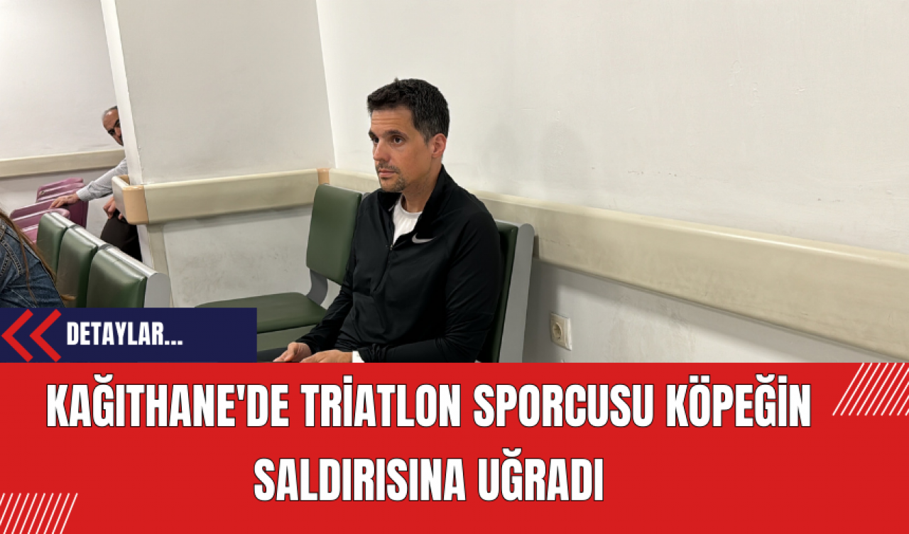 Kağıthane'de Triatlon Sporcusu Köpeğin Saldırısına Uğradı