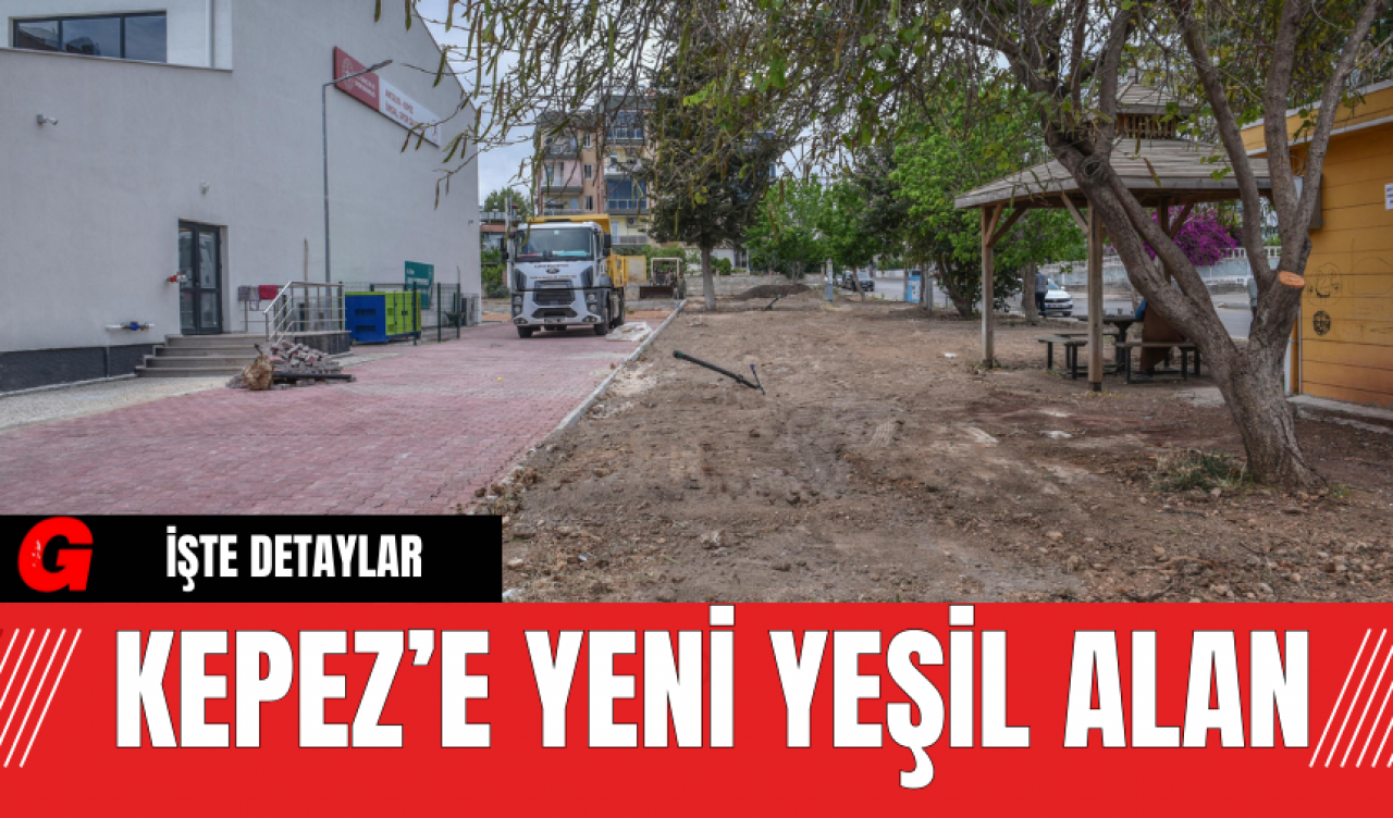 Ünsal Mahallesi’ne Yeni Yeşil Alan